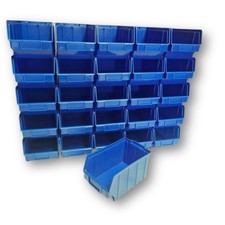 26x stapelboxen blau größe - blau,