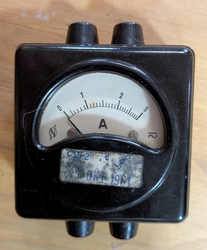 Antikes neuberger amperemeter - antikes,