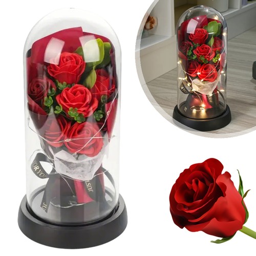 Led ewige rose - rose, eine