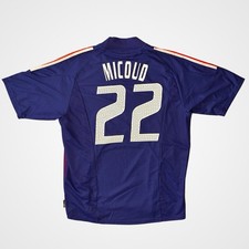 Vintage Adidas Frankreich Trikot 2002 Micoud Größe L
