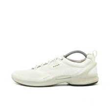 ecco Damen biom sneaker weiß leder niedrig atmungsaktiv, leicht sportlich EU 40