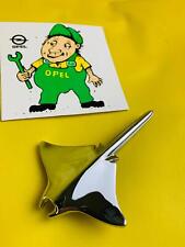 NEU ORIG Opel Manta A / B Rochen Chrom Emblem Halter Kotflügel Mantarochen 