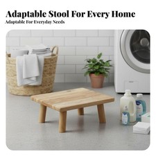 Niedriger Holzschemel