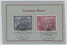 SBZ Nr. 240-241 Ersttagskarte / FDC Leipziger Messe 1949 [145]