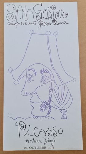 Pablo picasso orig plakat - orig.,