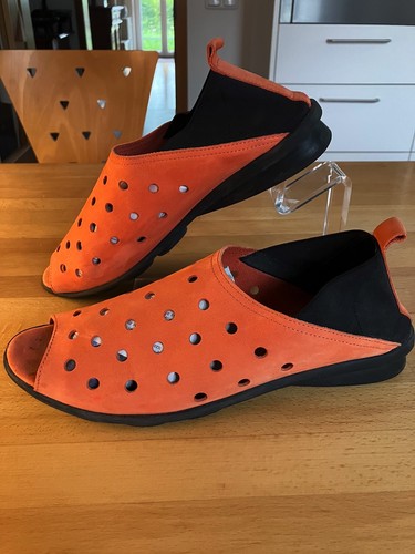 Arche peep toe slipper mit - toe,
