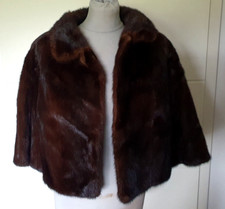 Jacke Jäckchen Bolero echt Nerz Gr 42  sehr schön elegant Theater Konzert