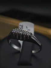 Ring Größe 58 Weißgold 750  18k Gold zeitlos Diamant Brilliant