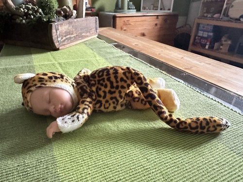 Anne geddes leopard baby - leopard,
