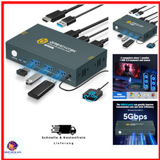 4K60Hz USB 3.0 HDMI KVM Switch