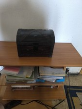 Schatztruhe mit Schloss Piraten Schatzkiste Holz Truhe Schmuckkasten Deko Kiste