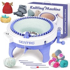 Strickmaschine, Rundstrickmaschine, Häkelmaschine, Anfänger, Kinder, Geschenk...