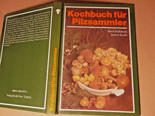 DDR  -  Kochbuch  für Pilzsammler  mit Rezepte  und vielen Bilder Pilze ---