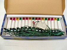 Lichterkette kerzen farbig - lichterkette,