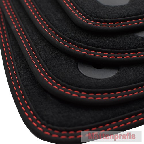 Velour fußmatten doppelnaht - velour,