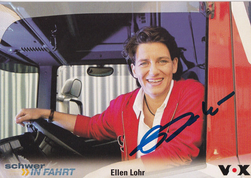 Autogramm ellen lohr - ellen,