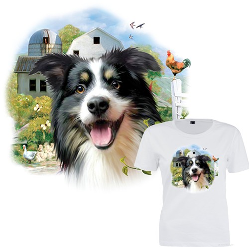 Border collie shirt - collie, t-shirt
