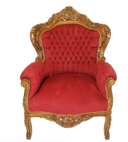 Barocksessel sessel rot - barocksessel,