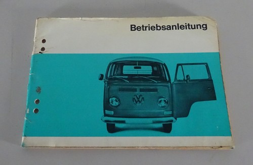 Betriebsanleitung bus t2a - betriebsanleitung, vw