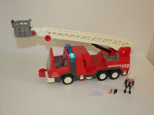 Playmobil feuerwehrauto auto - playmobil,