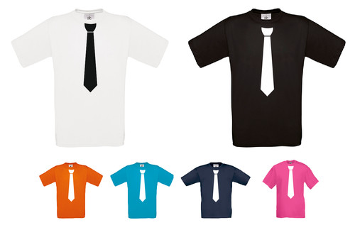 Shirt mit krawatte - t,