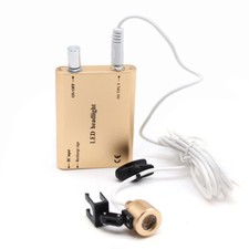 Dental LED Scheinwerfer Kopflicht lampe für Lupenbrille Lupe zahnarzt Gelb 220v