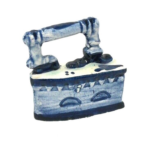 Miniatur keramik bügeleisen - miniatur,