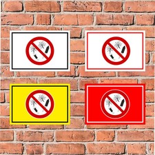 Schild Feuerwerk abschießen