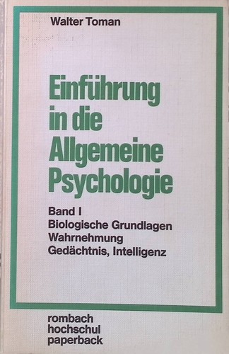 Einführung die allgemeine - die,