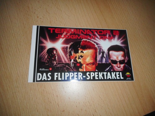 Aufkleber deutsch für flipper - deutsch,