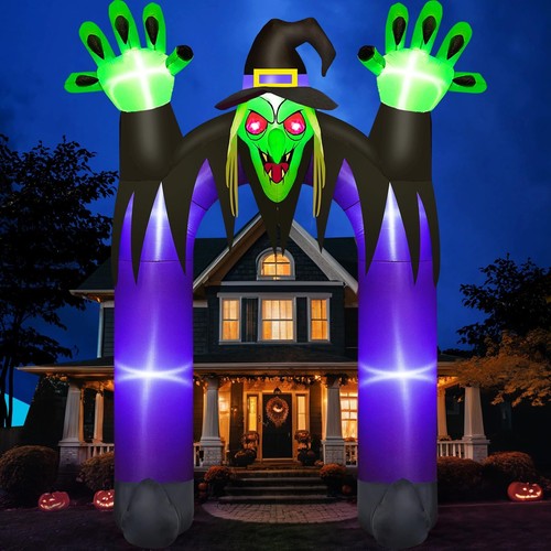 Halloween aufblasbare hexe - aufblasbare,