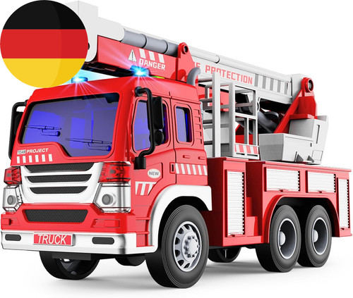 Gizmovine feuerwehrauto groß - feuerwehrauto,