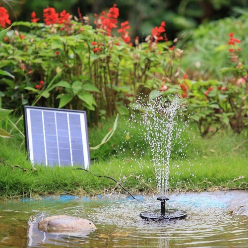Solar teichpumpe mit 6 - solar,