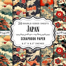 New - Japan Scrapbook Paper
