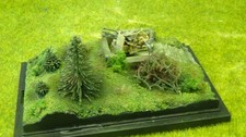 Mini Diorama 4 x 2 cm Flak + 2