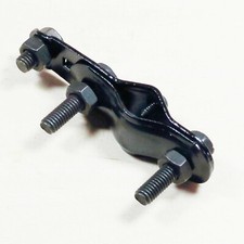 Halter für Dynamo in schwarz