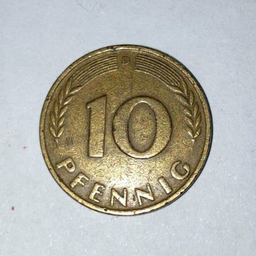 Pfennig münze brd 1950 - pfennig,