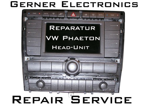 Reparatur phaeton zab radio - reparatur,