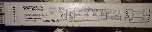 Electronic ballast t8 - ballast,