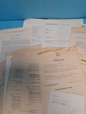 DDR UNTERLAGEN ARBEITSVERTRÄGE REGIERUNGSKRANKENHAUS BERLIN  -GEMEINDE