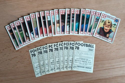 Panini fußball sticker - 78,