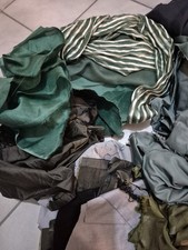 Konvolut Stoffreste Grün und