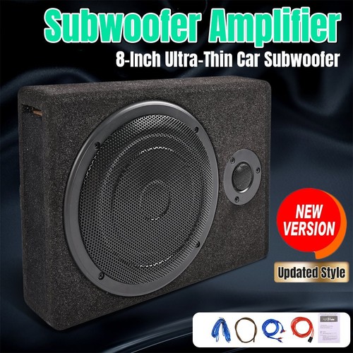 800w auto aktiv subwoofer - 8",