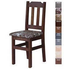 Stuhl Polsterstuhl NUSS MASSIV