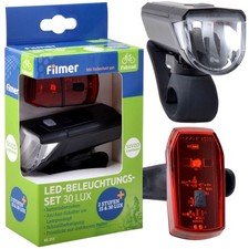 LED Fahrrad-Licht Set