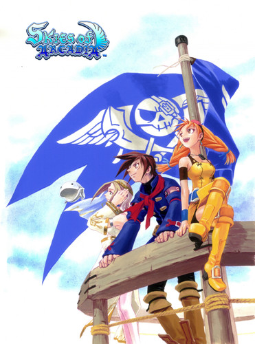 Skies arcadia poster - skies, of