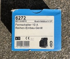 Busch Jaeger 6272 Fernschalter Netzbus X-10 NEU OVP