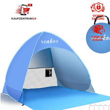 Strandmuschel Pop Up UV Schutz