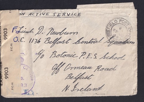 Wwii field post examiner 9903 - examiner,