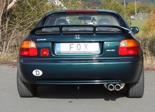 FOX Sportauspuff Honda CRX EG2